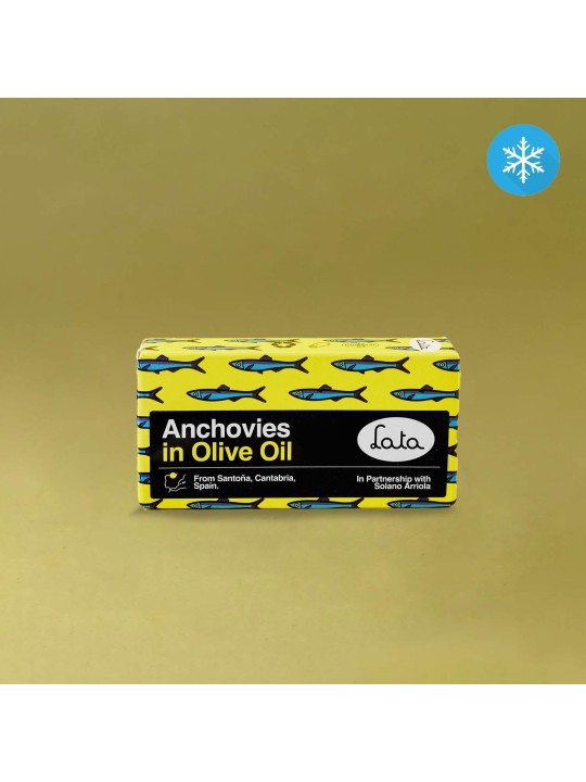 Anchovy Fillets in Olive Oil - Lata