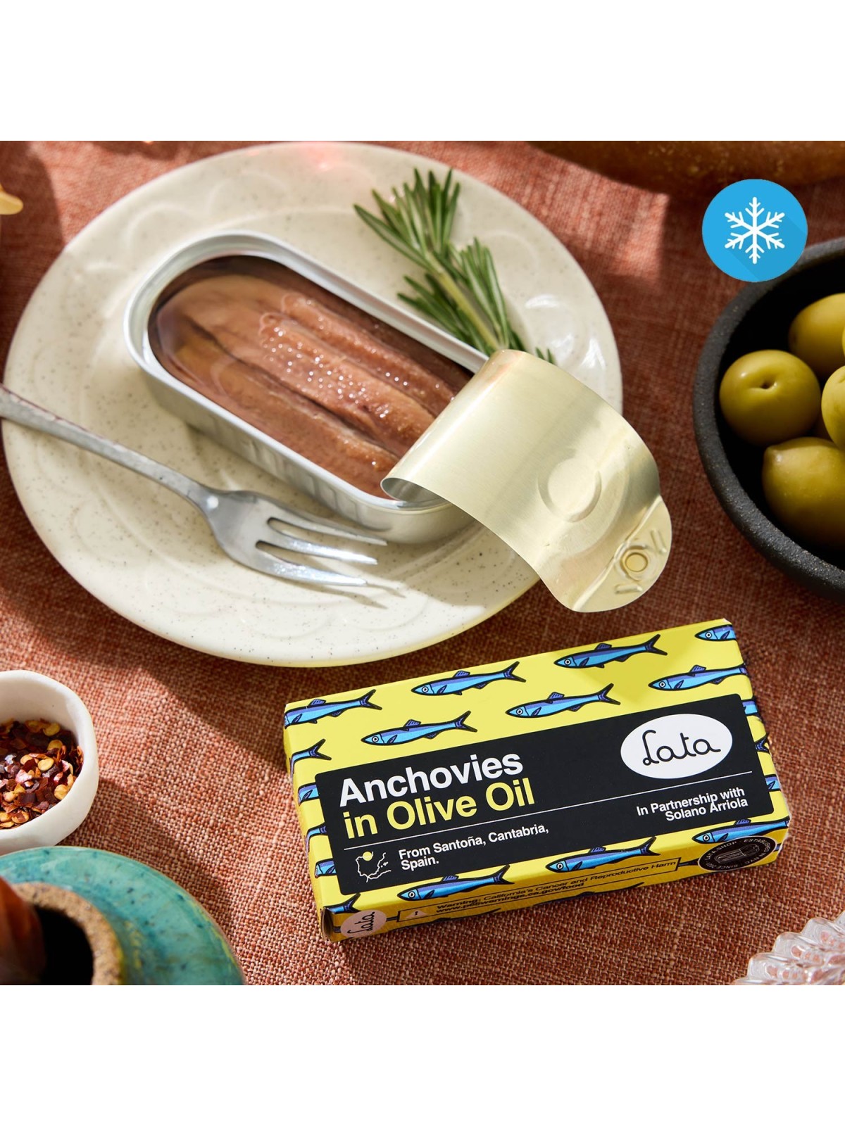 Tierra Callada|Anchovy Fillets in Olive Oil - Lata