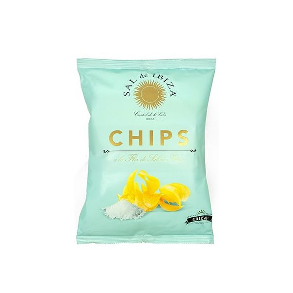 Chips a la Fleur de Sel - Sal de Ibiza - 4.4 oz