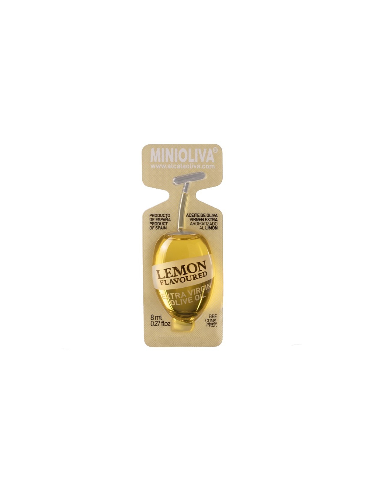 Tierra Callada|Lemon Olive Oil Single Serve - 0.27 fl oz - 150 units box