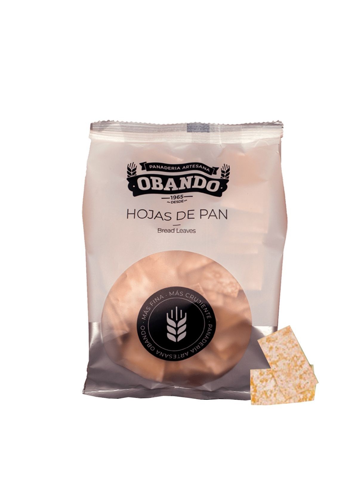 Bread Leaves (crackers) - Panaderia Obando - 5.3 oz