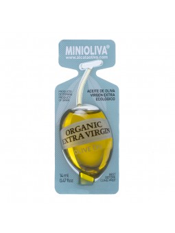 Mini Oliva Organic Extra Virgin Olive Oil Single Serve - 0.47 fl oz - 4 x 100 units box