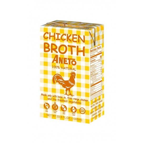 Chicken Broth - ANETO - 34 fl oz