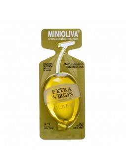 MiniOliva - Extra Virgin Olive Oil Single Serve - 0.47 fl oz - 4 x 100 units box