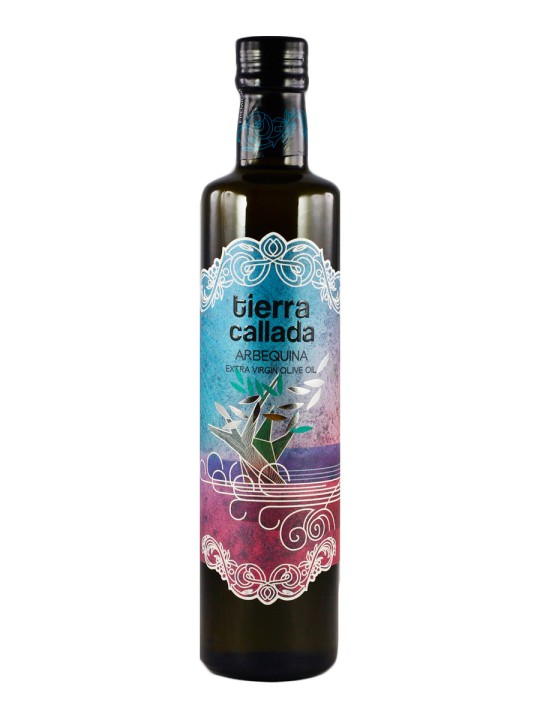 Tierra Callada Sweet and kind profile, suitable for all audiencesMild, fruity and elegant extra virgin olive oil - Arbequina variety Healthiest substitution instead butter in baking recipes, ads a hint of banana and apple Ideal on subtle and delicate recipes: dressing fish, elaborating a mayonnaise, soft cheeses, etc. Cold extraction and harvested in November from half green half ripe olives 