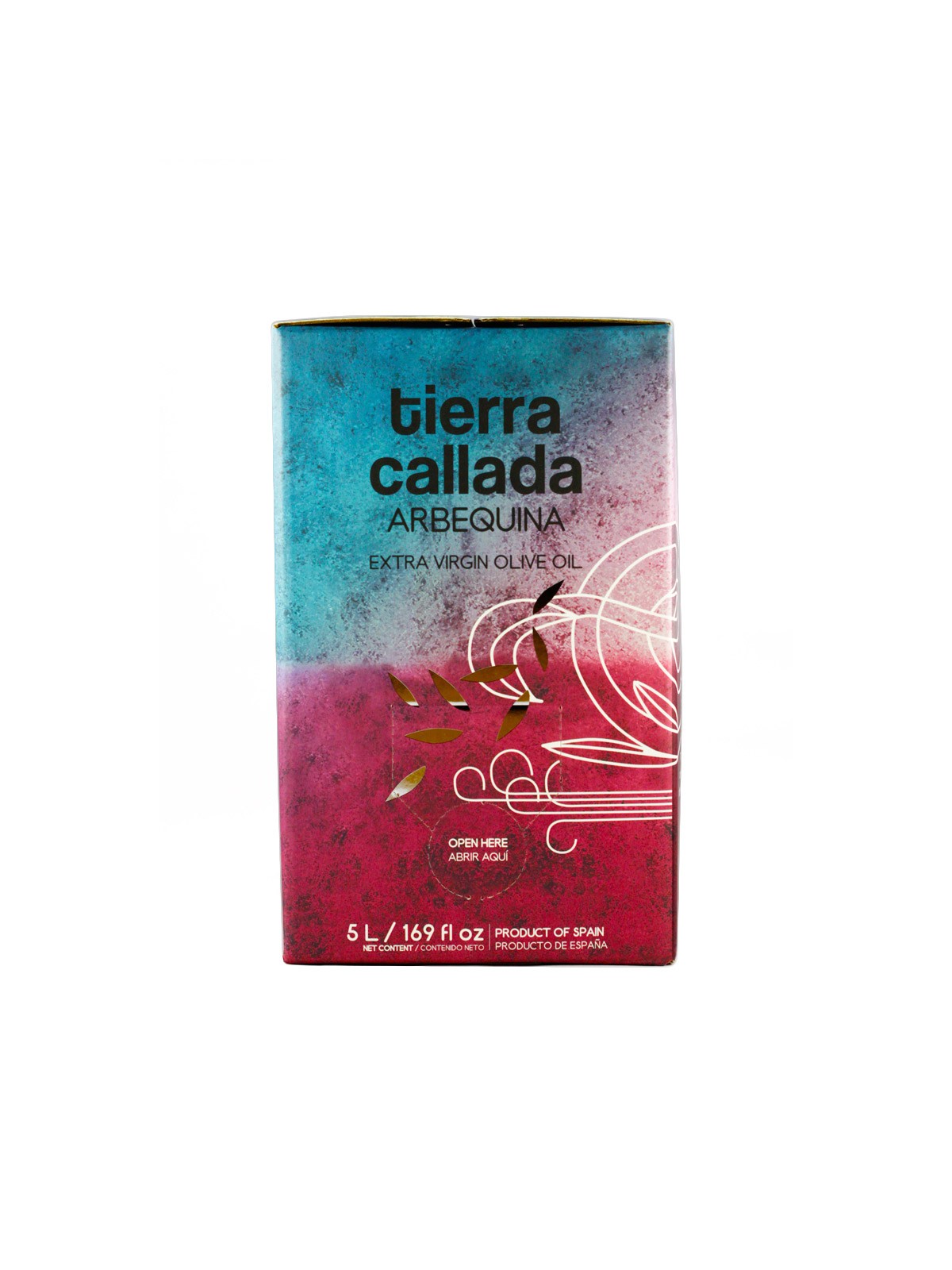 Tierra Callada Sweet and kind profile, suitable for all audiencesMild, fruity and elegant extra virgin olive oil - Arbequina variety Healthiest substitution instead butter in baking recipes, ads a hint of banana and apple Ideal on subtle and delicate recipes: dressing fish, elaborating a mayonnaise, soft cheeses, etc. Cold extraction and harvested in November from half green half ripe olives Bag in box: best format to preserve the aromas and properties of the olive oil 