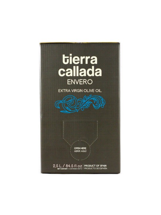 Tierra Callada Premium "all in one" every day oilMedium intensity extra virgin olive oil - Picual variety Excellent finishing oil but also perfectly suitable for cooking due to high polyphenol (antioxidant) content, giving the oil great stability and performance at high temperatures Cold extraction and harvested in November from half green half ripe olives Silver award at the New York International Olive Oil Competition (NYIOOC) Bag in box: best format to preserve the aromas and properties of the olive oil 