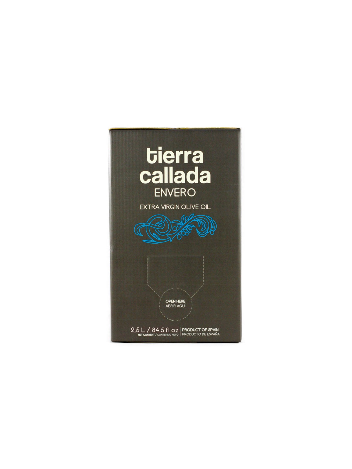 Tierra Callada Premium "all in one" every day oilMedium intensity extra virgin olive oil - Picual variety Excellent finishing oil but also perfectly suitable for cooking due to high polyphenol (antioxidant) content, giving the oil great stability and performance at high temperatures Cold extraction and harvested in November from half green half ripe olives Silver award at the New York International Olive Oil Competition (NYIOOC) Bag in box: best format to preserve the aromas and properties of the olive oil 